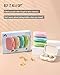 4 PC Pill Case 3 Removable Compartments Pill Box BPA-Free,Day Pill Organizer/3 Times a Day/AM-PM Travel Pill Organizer for Pocket or Purse Storage Vitamin, Fish Oil or Medicine