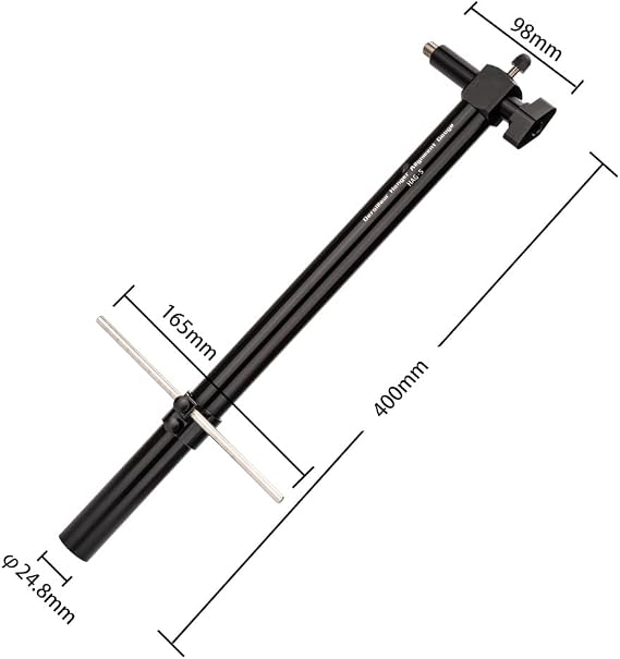 TEQIN Bike Alignment Tool, Bicycle Derailleur Hanger Alignment Gauge, Aluminum Alloy Ranging Tool Bike Repair Tool Blue