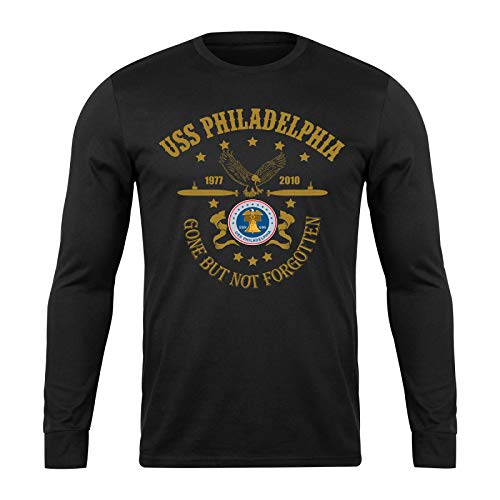 BOZOTA USS Philadelphia (SSN 690) Long Sleeve, Crewneck Sweatshirt, Unisex Hoddie, Navy Gifts