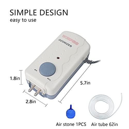 Image of Ozonizer ET100 100 mg Suitable for Fresh Water and sea Water,can Work with ORP Controller