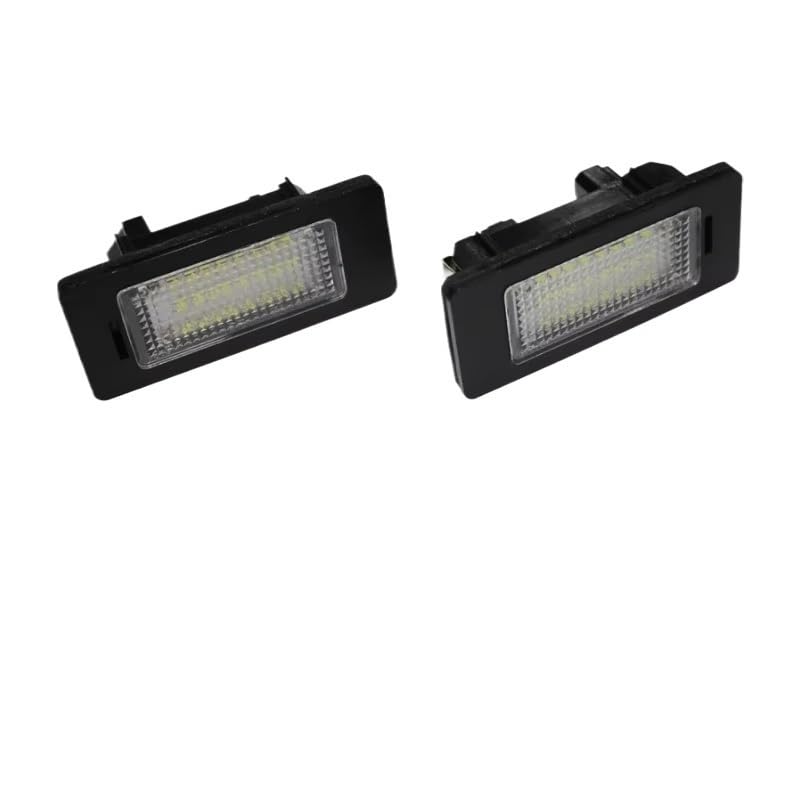 Luz de matrícula para A1 y A4 con iluminación de 12V de alta claridad