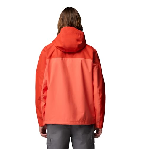 Columbia Herren Hikebound 2 Jacket Wasserdichte Regenjacke Super Sonic/Zing XXL – Ansicht 2