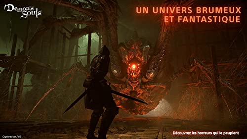 Sony, Demon’s Souls PS5, Jeu d'Action RPG, Édition Standard, Version Physique avec CD, Langue : Français, 1 joueur, PEGI 16, Pour PlayStation 5