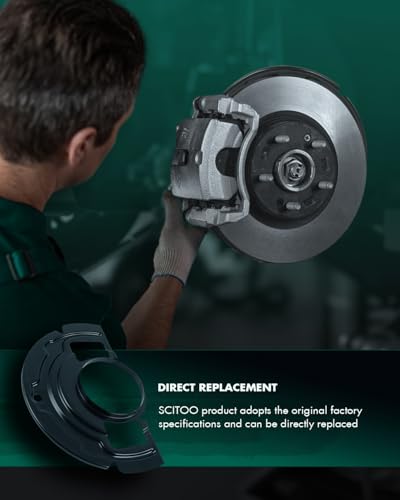 Image of SCITOO 41151-8J000 Brake Dust Shield Front
