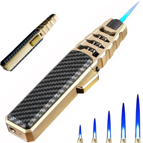 Encendedor Metalico Con Llama Azul 2 Unidades miniatura 1