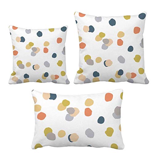 Coussin décoratif art abstrait ensemble avec insert idée cadeau déco de maison - 2