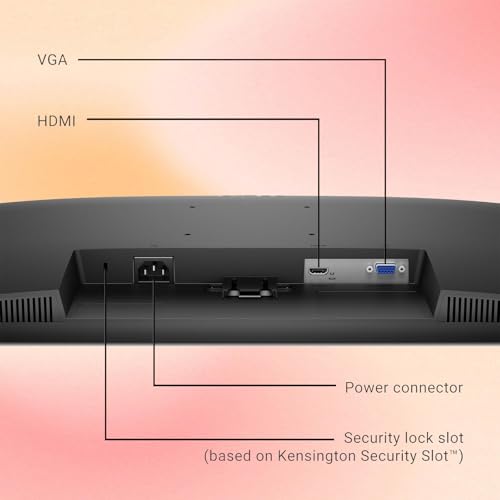 Image of Dell 24 inch Full HD Monitor, IPS Technology, 100Hz Refresh Rate, Comfortview Plus, TUV Rheinland Eye Comfort 3-Star, Ultra-Thin Bezel, HDMI and VGA Connectivity, Tilt Adjustable, VESA Mountable