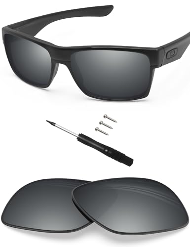 Image of BLAZERBUCK Replacement Lenses & Screws Screwdriver for Oakley TwoFace OO9189 /TwoFace Asian Fit OO9256 Sunglass