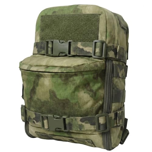 Sac à dos d'hydratation tactique robuste avec fixations MOLLE durables