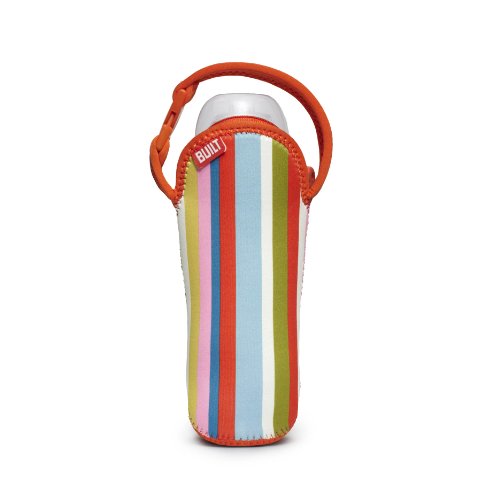 Built Bottle Buddy One Bottle Tote, in Baby Pink Stripe