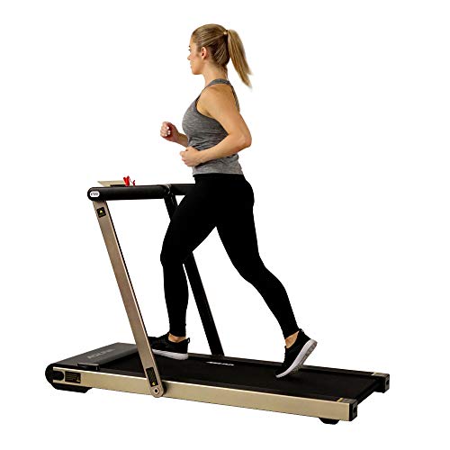 ASUNA Space Saving Treadmill, Motorized with Speakers for AUX Audio Connection – 8730G