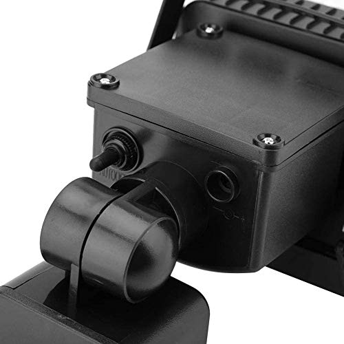 Luz do sensor de movimento, tecnologia branca inteligente e simples Luz solar do jardim, 180 graus J