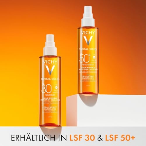 Soin Corps Huile Invisable Protection Cellulaire Solaire 30 Spf Vichy Le Flacon 200ml - vue 8
