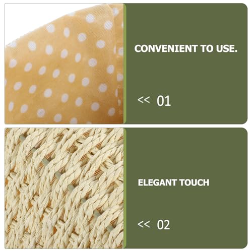 Cesta beige de gran capacidad transpirable con forro extraíble 4