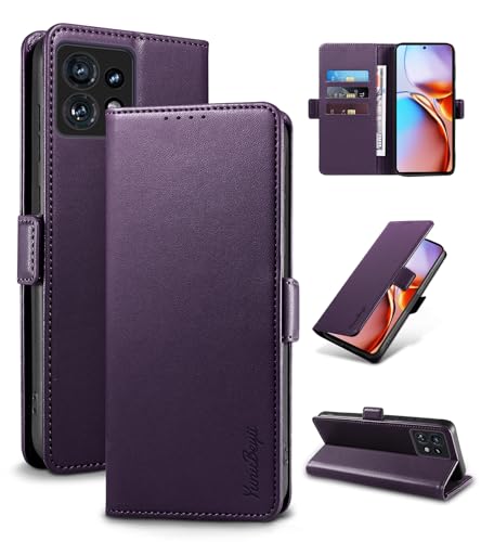 Coque Motorola Edge+ 2023 antichoc à blocage RFID et fermoir aimanté