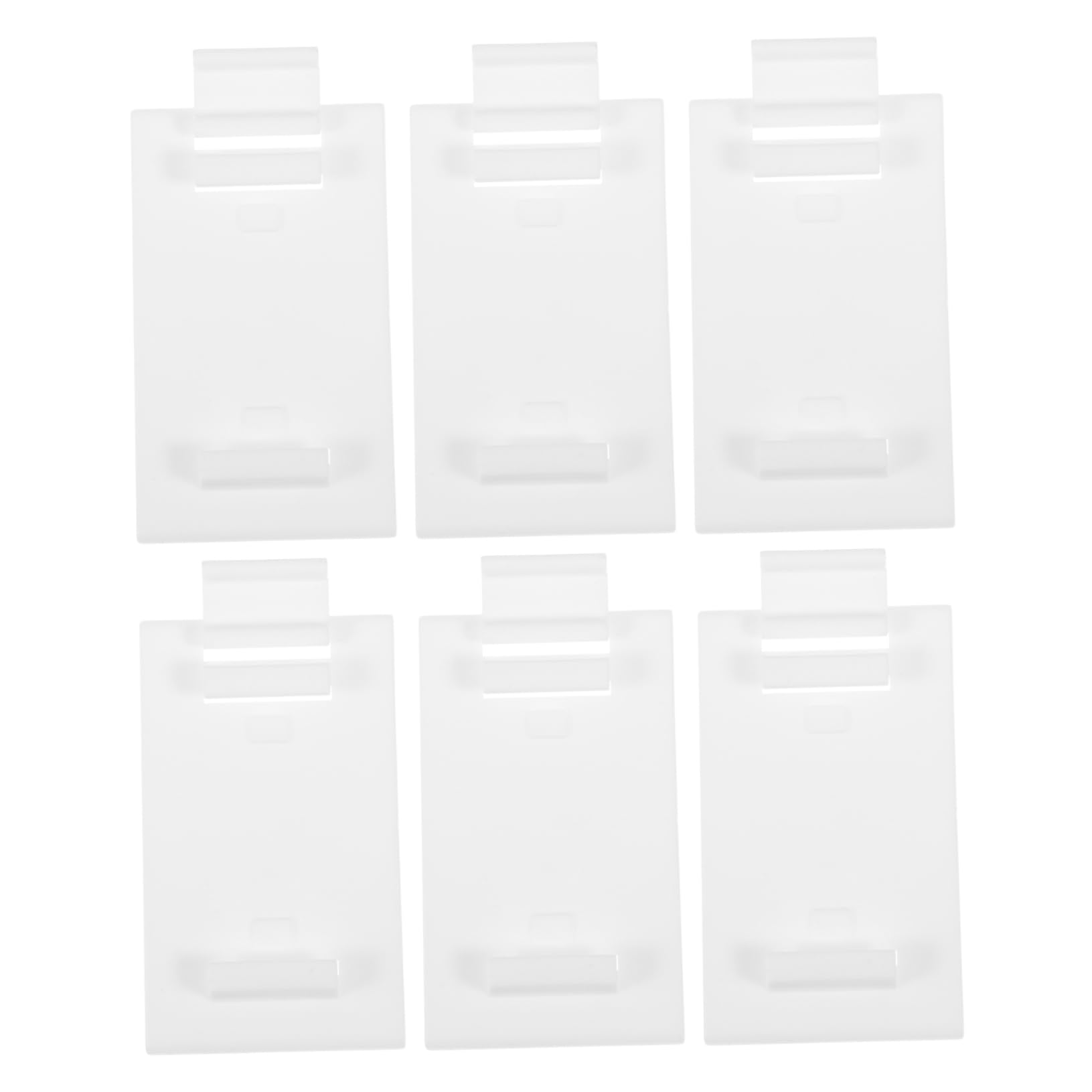 Angoily Curtain Shim for Blinds Pack of Lightweight Easy to Clean No-Drill Bracket Holders for Blind Maintenance