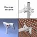 Sky Vision Flat H39 D2 - Antena parabólica con Doble LNB (Antena...