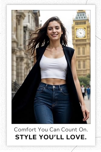 Re Tech UK - Ladies Sleeveless Cardigan | Womens Summer Lightweight Longline Waistcoat | Waterfall Open Front Maxi Cardigan | Thin Boyfriend Cardigans for Women UK (20-22 XXL Black) - Image 7