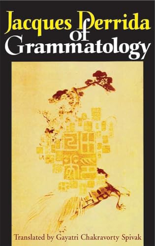 Of Grammatology 939006449X Book Cover