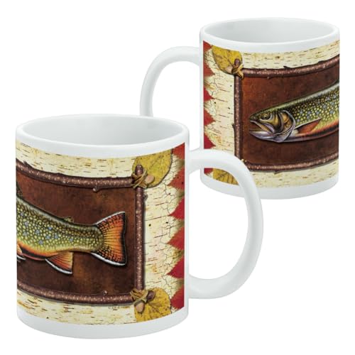 Taza de cerámica para café de 11 oz blanco miniatura 2