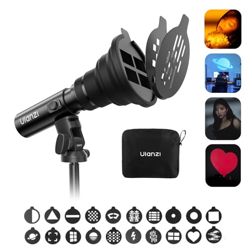 Linterna de fotografía RGB ULANZI LM01 foco de video LED con batería de 7500 mAh