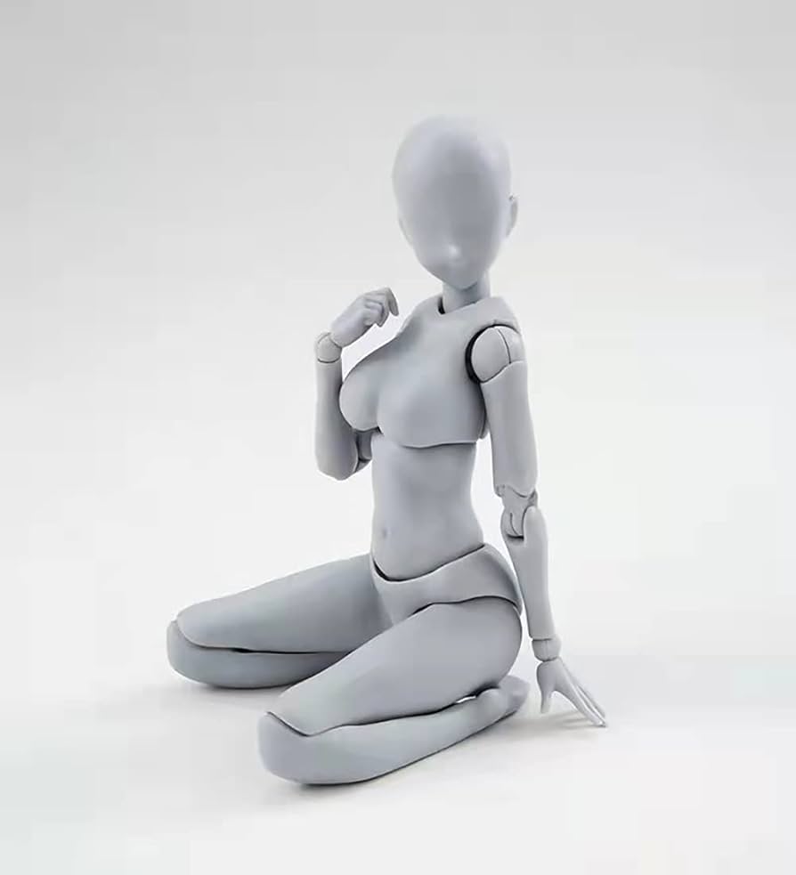 Amazon | デッサン人形 アクションフィギュア ポーズ人形 美術 可動式