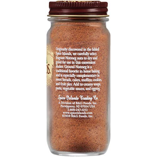 Spice Islands Ground Nutmeg, 2.1 Oz #TOP5
