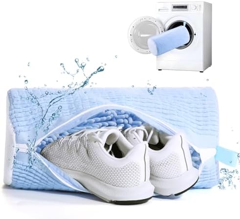 Shoe Washing Machine Bag,Shoe Laundry Bags for Sneakers, Reusable...