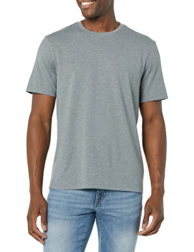 Image of Amazon Essentials Men's Slim-Fit Crewneck Short Sleeve Cotton T-Shirts