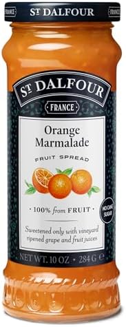 St. Dalfour Orange Marmalade Fruit Spread, 10 Ounce