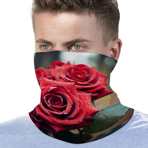 Neck Gaiter Face Mask Men Women, Blooming Cherry Tree Face Mask Scart Cover for Dust Wind Sun Protection3