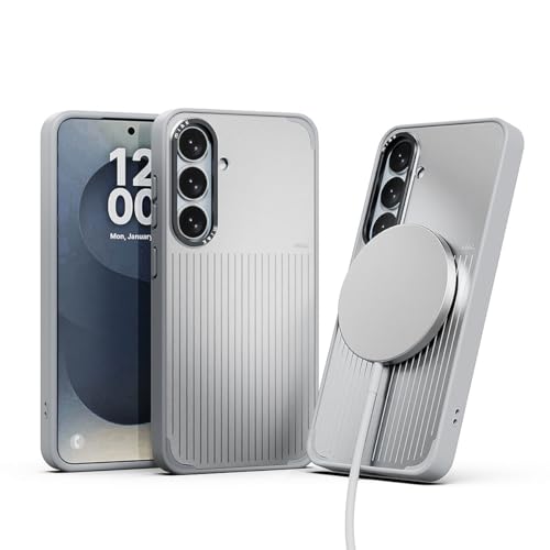 miak Galaxy S26 �p MOOD �}�O�l�b�g�P�[�X Qi2/MagSafe�Ή� [ �A���~�����J�����t���[�� �f�R�V�[���t�� 3�d�\�� �Ռ��z�� ���̓}�O�l�b�g���� �h�o�݌v �X�g���b�v�z�[���t�� ] �V���o�[ MA28442S26 �y�������K
