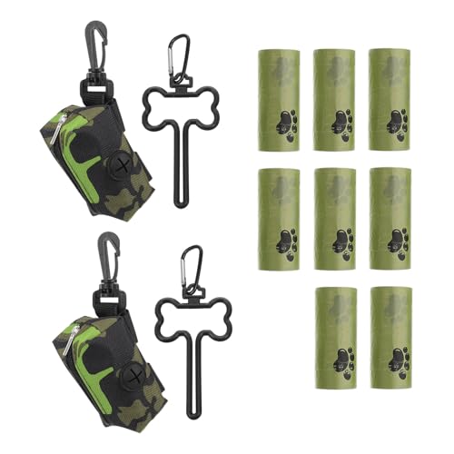 EPIGEIST 犬用多機能拾便袋提拉器 オックスフォード製耐久性素材使用 ハンズ廃棄物保持器 軽量コンパクト 小型犬にも対応 ペット散歩時の快