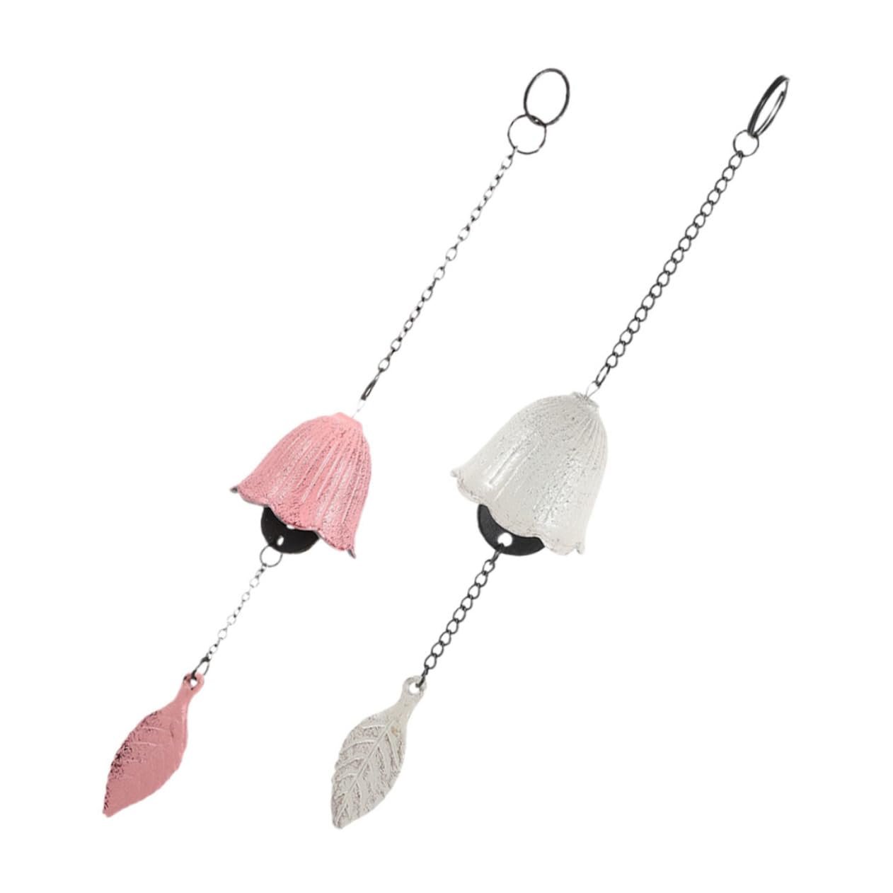 Éolien Suspendu Cloche vintage : lot de 2 carillons décoratifs pour patio, balcon et maison
