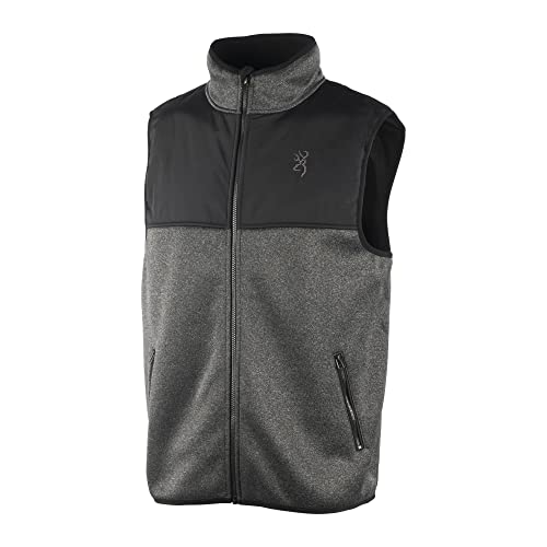 Browning Men's Maverick, Performance Color Blocked Softshell Vest2