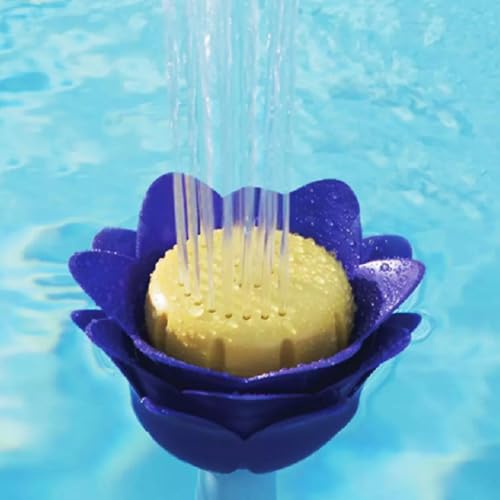 Fontaines de piscine à double fil en forme de fleur décorative - 4