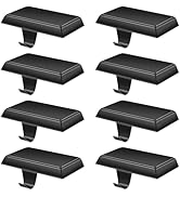 EBANKU Christmas Stocking Holder, 8 Packs Mantel Stocking Hangers Fireplace Stocking Holders Base...