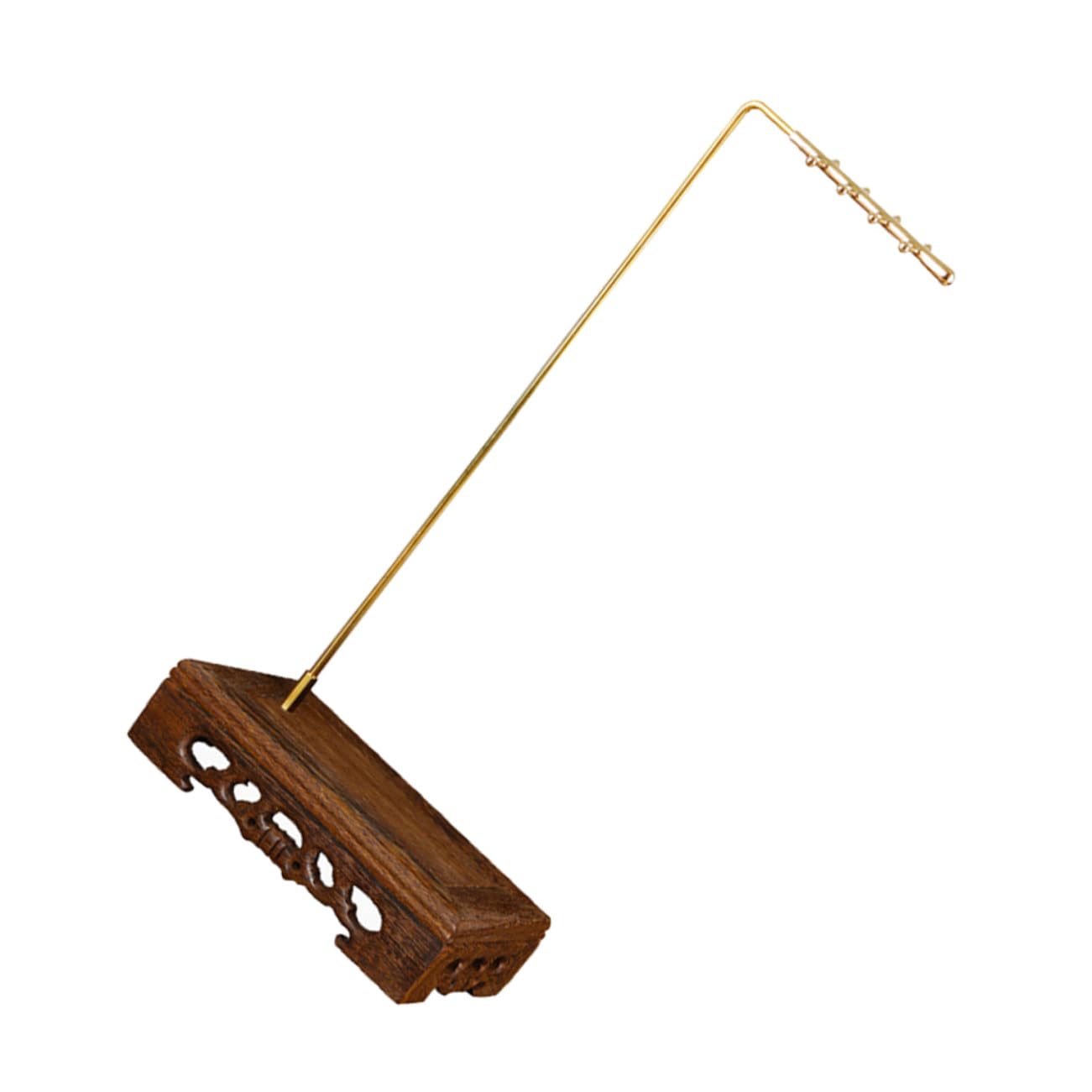 Porte-pinceaux pour calligraphie en bois naturel pour organiser votre atelier d'artiste