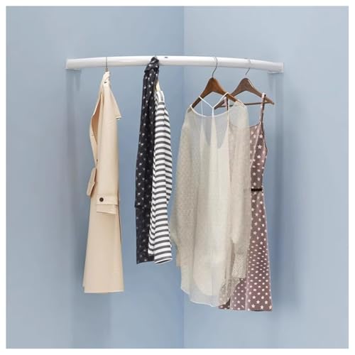 Szafa narożna RoWallMount Żelazna półka Przemysłowy stojak narożny do biura Wejście Sypialnia Wiszący Sto Solut na ClotheanAccessories