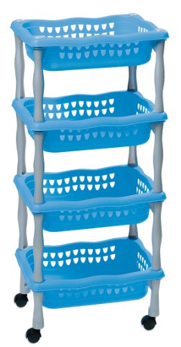 DEA HOMEART623BLU Allzweckwagen Beng 4, 41 x 31 x 89 cm, blau Cover