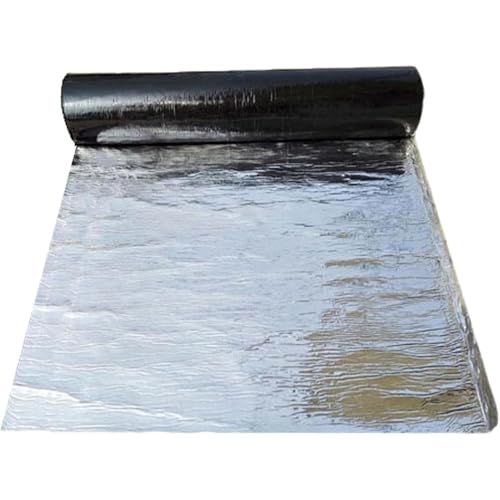 Heavy-Duty Waterproof Repair Tape - Self-Adhesive Aluminum Foil Bitumen Sealing Tape for Roof Leaks, Cracks, Pipe Damage, Window Sill Gaps, Weatherproof & Durable