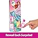 Mattel Disney Princess Ariel Fashion Doll Set, Spin & Reveal with 11 Surprises Including 5 Accessories, 5 Stickers & Play Scene, Inspired by Movie