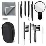 1 Set Hearing Aid Cleaning Kits with Tools, Brushes, Wire, Amplifier Cleaner and Case, Hearing Aid Cleaning Kit, Hearing Aid Accessories Gifts for Relatives and Friends