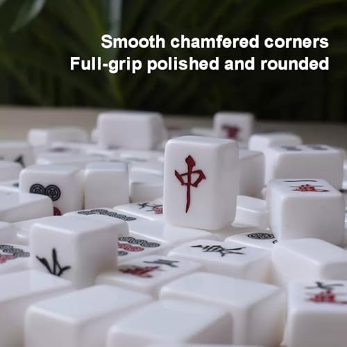 Japanese Mahjong Set, tamaño de piezas 27mm miniatura 2
