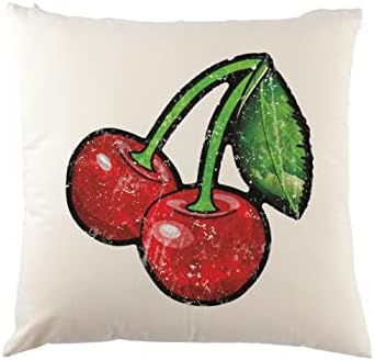 Urban Backwoods Oldschool Cherries Vintage Logo II Almohada Decor...