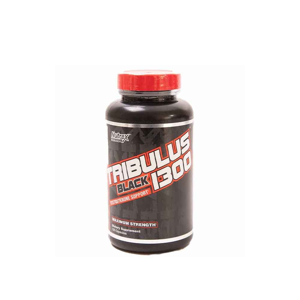 Nutrex Tribulus Black 1300 Testosterine Support Capsules - 120 Caps