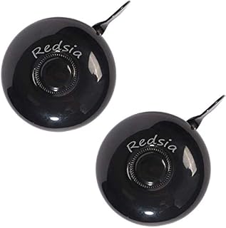 Redsia All Metal Bike Bell, 2 Pack Bicycle Bells for Adults Kids Girls