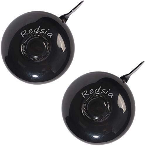 Redsia All Metal Bike Bell, 2 Pack Bicycle Bells for Adults Kids Girls