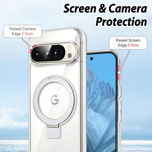 Coque MagSafe Google Pixel 10 Pro transparente et antichoc CameCosy - 2