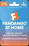 Fandango at Home Physical Gift Card - $50